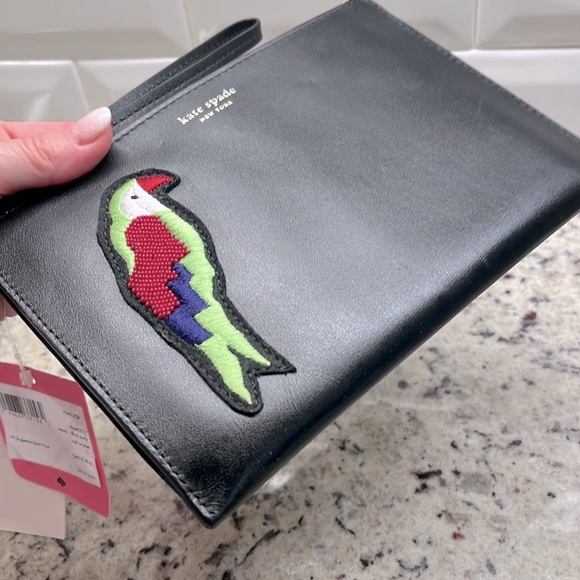 Kate Spade Beaded Flock Party Wristlet NWT - Picture 6 of 9